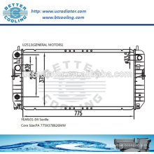 Radiador de automóvel para General Motors Seville 01-04 OEM: 52486867/52486868